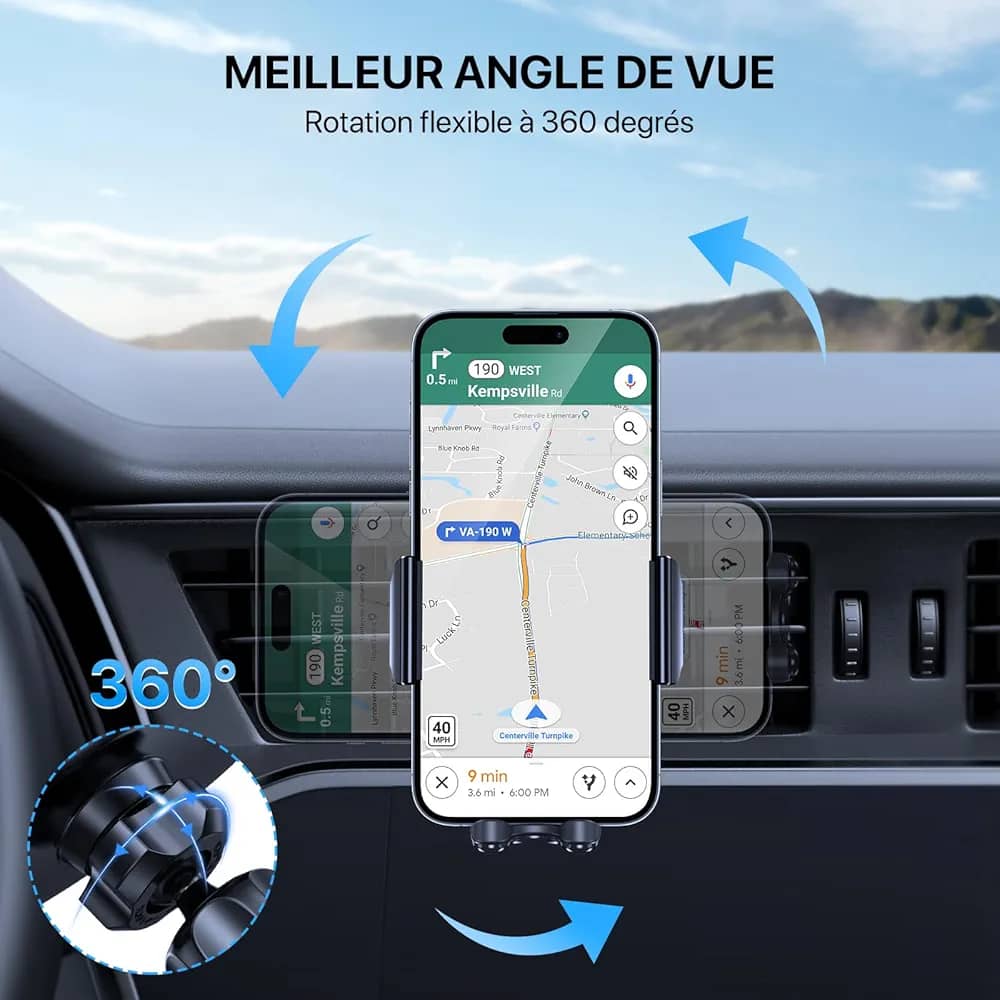 Support de téléphone de voiture